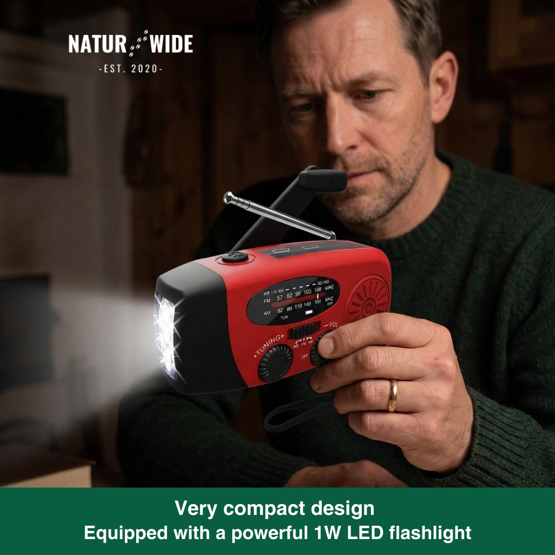 Emergency All in One Radio – Energy and information in emergencies