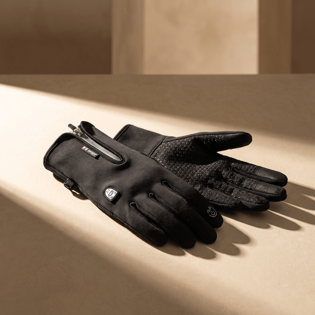 Heated Gloves (Power Bank Powered) – Waterproof &amp; Windproof