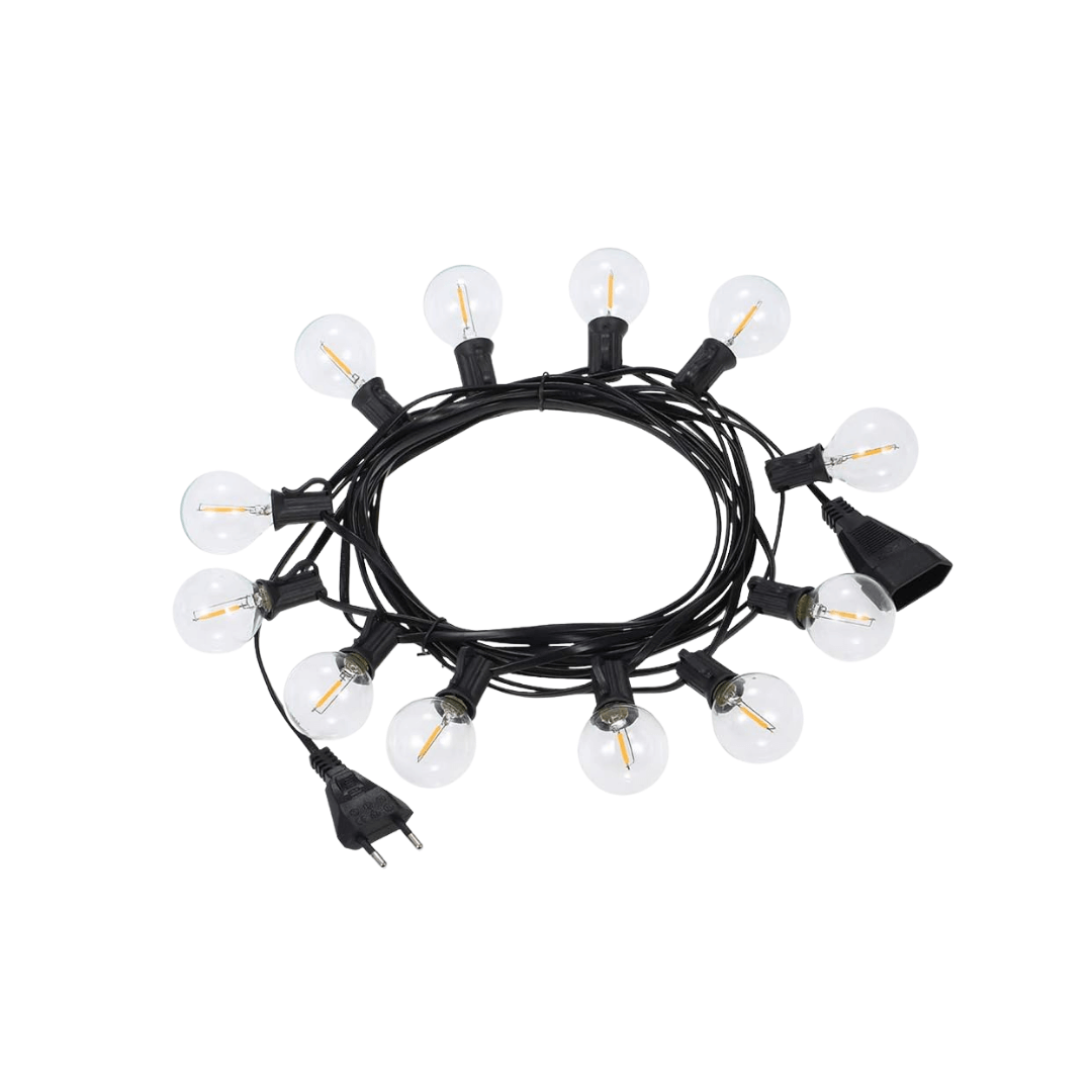 LED Outdoor String Lights – Shatterproof & Weatherproof (Plugin)