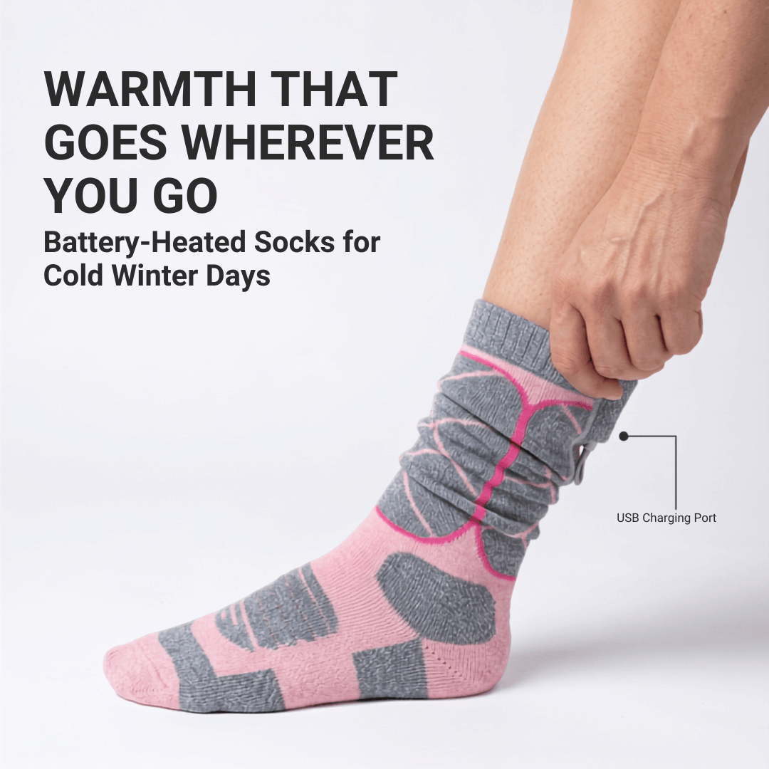 Heated Socks - Winter Sports &amp; Outdoor Warmth
