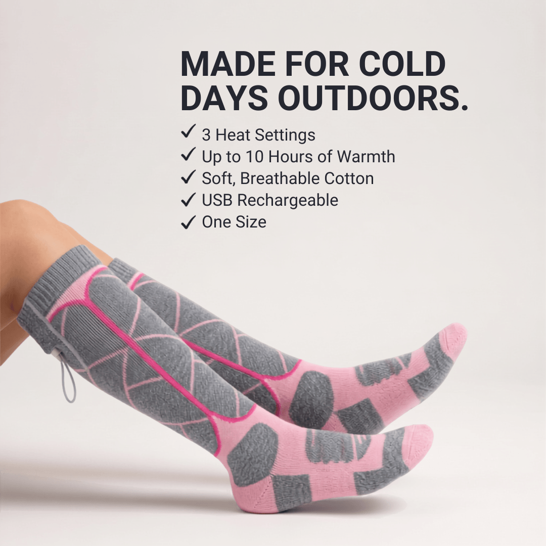 Heated Socks - Winter Sports &amp; Outdoor Warmth