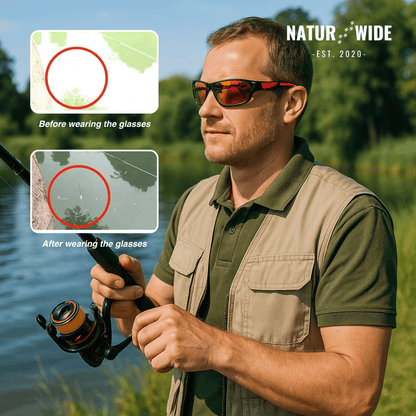 Polarized UV400 sports sunglasses