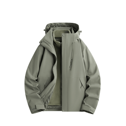 Women's 3-in-1 Waterproof Rain Jacket