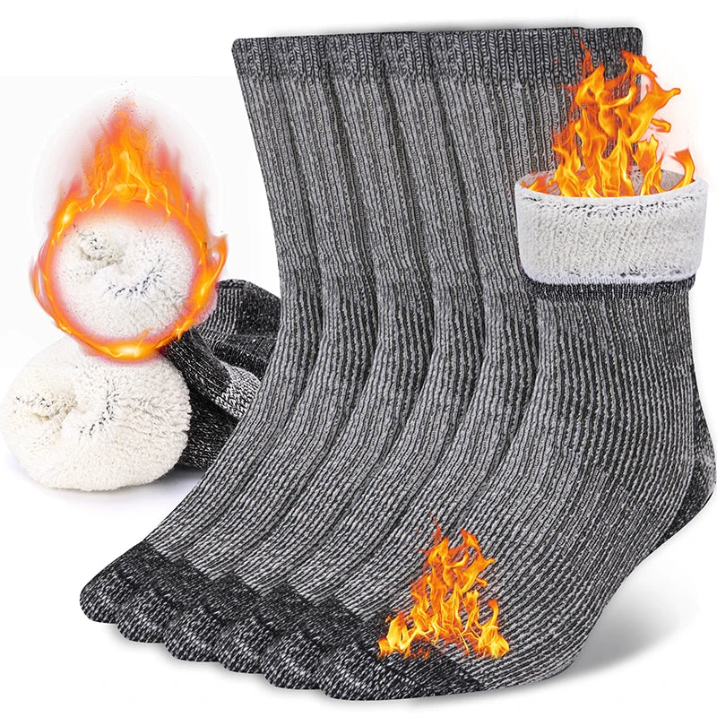 Naturwide Merino Wool Socks – 3-Pack for Men &amp; Women